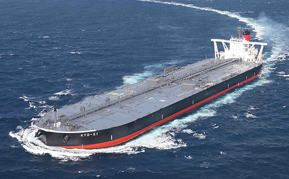 Builds the VLCC, M/V